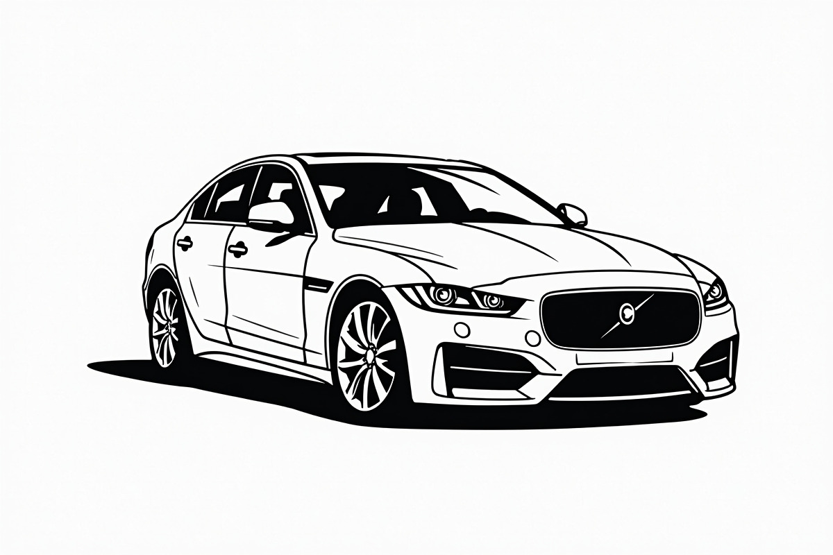 Luxury Sports Sedan Vector Clipart S, an Illustration by Designs_River (Photo 7 of 7)