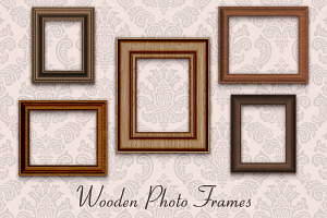 Wooden Photo Frames, a Graphic by Norse Studio