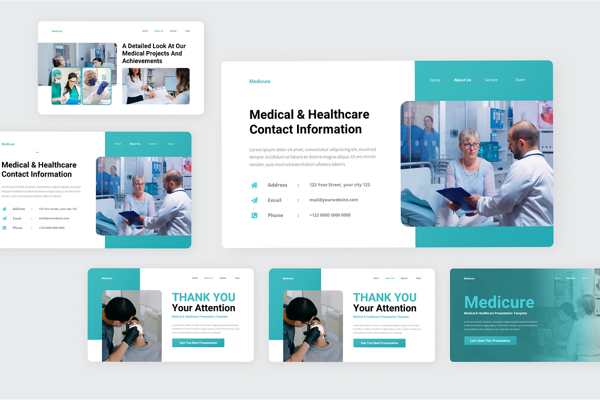 Medical & Healthcare PowerPoint, a Presentation Template by SquidPixey (Photo 4 of 6)