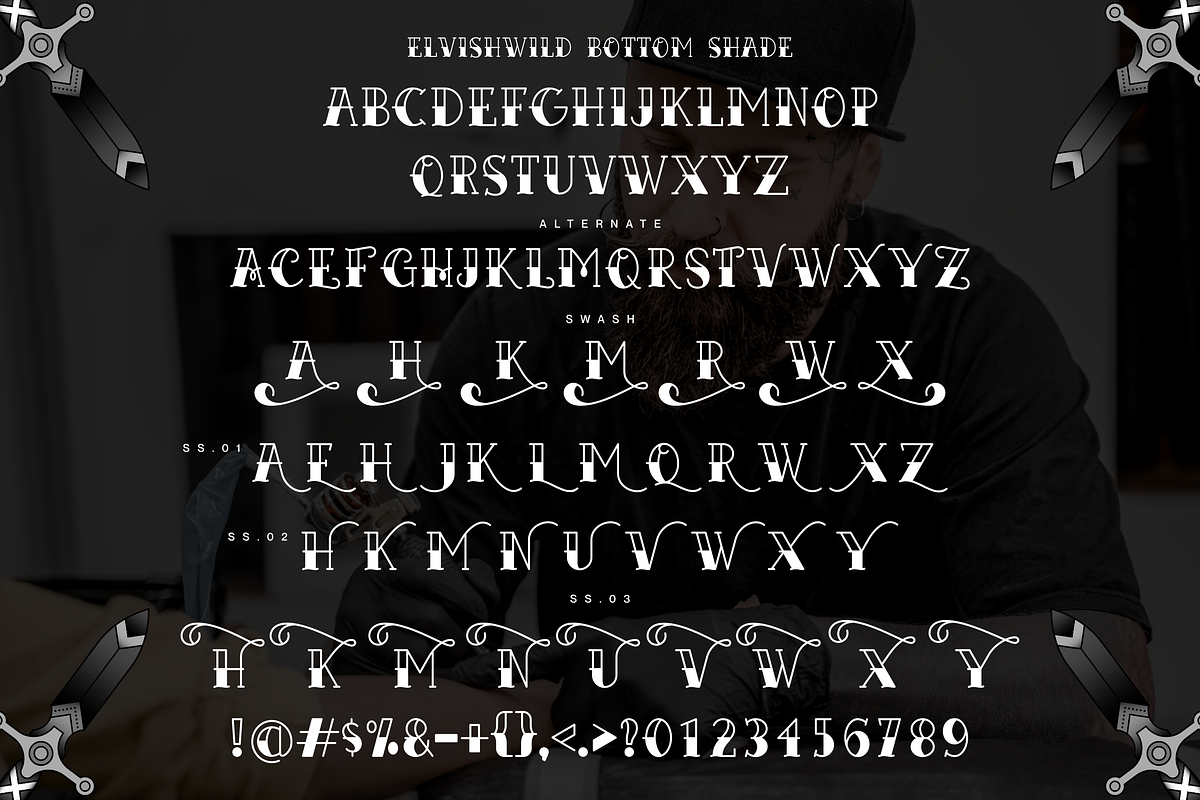 Elvishwild Font, a Script Font by Allouse Studio (Photo 4 of 17)