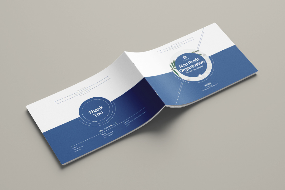 Nonprofit Charity Brochure Landscape, a Brochure Template by Pixelpick (Photo 9 of 9)
