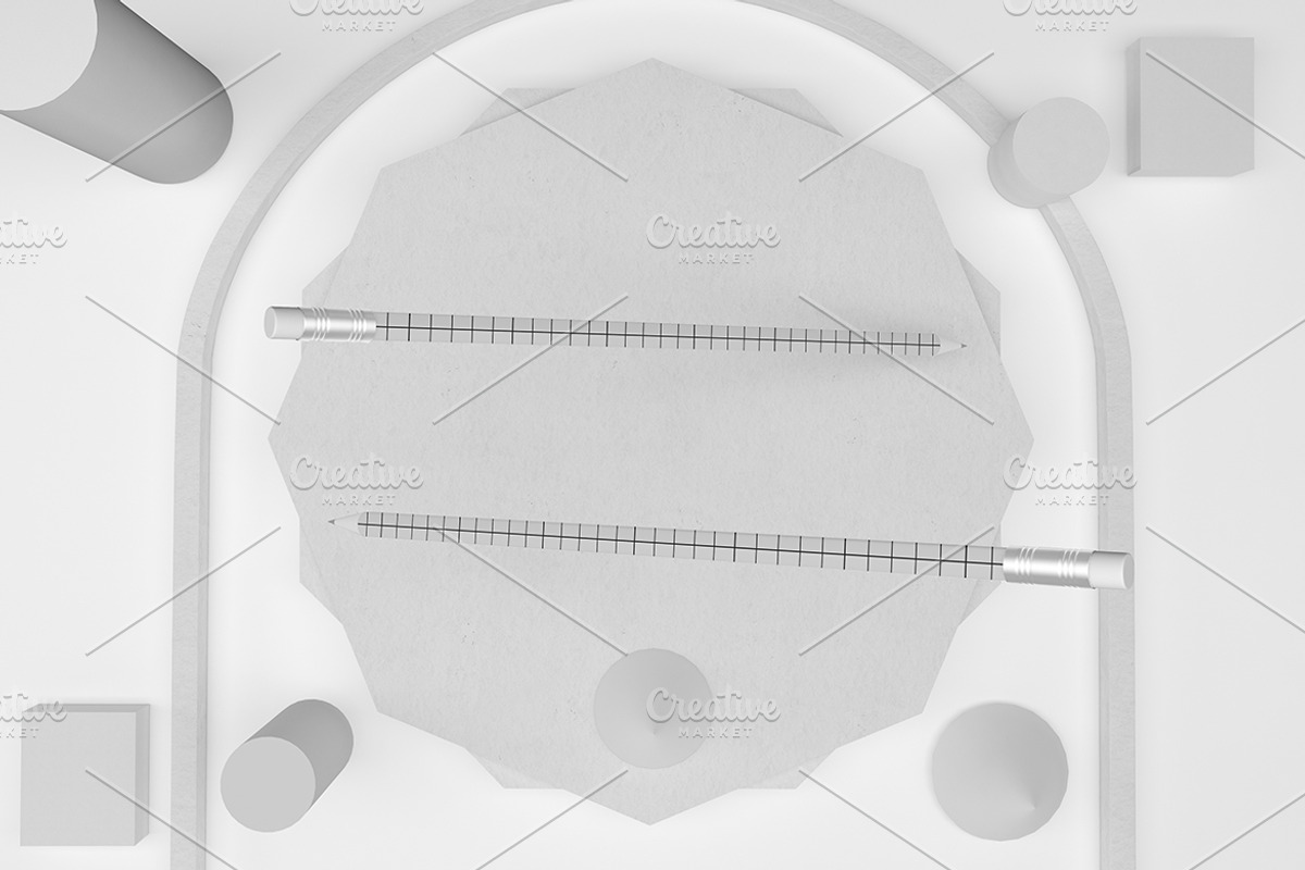 Pencil Mockup, a Cups & Container Mockup by Qaleb Studio (Photo 1 of 2)