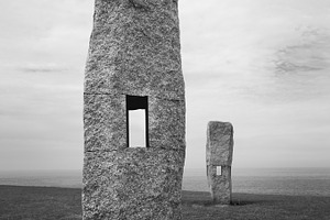 Megalithic stones featuring celtic culture, cemetery, and column