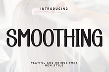 Smoothing | Script Font