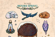 Before Spring | Late Winter Set, a Seasonal Illustration by Ink Stories (Thumbnail 2 of 22)