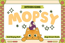 Mopsy - Bold Display Font
