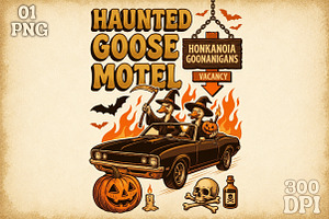 Haunted Cat Motel PNG-Spooky Black, a Work Illustration by Sublimation Artist