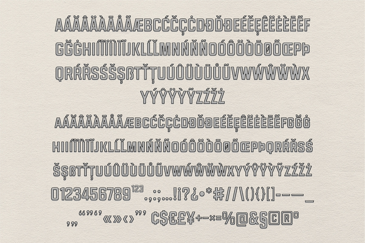 Katmer, a Sans Serif Font by K:O\Fonts (Photo 4 of 5)