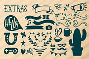Cactus Flower, a Serif Font by Kelly Fisher Designs (Thumbnail 3 of 5)