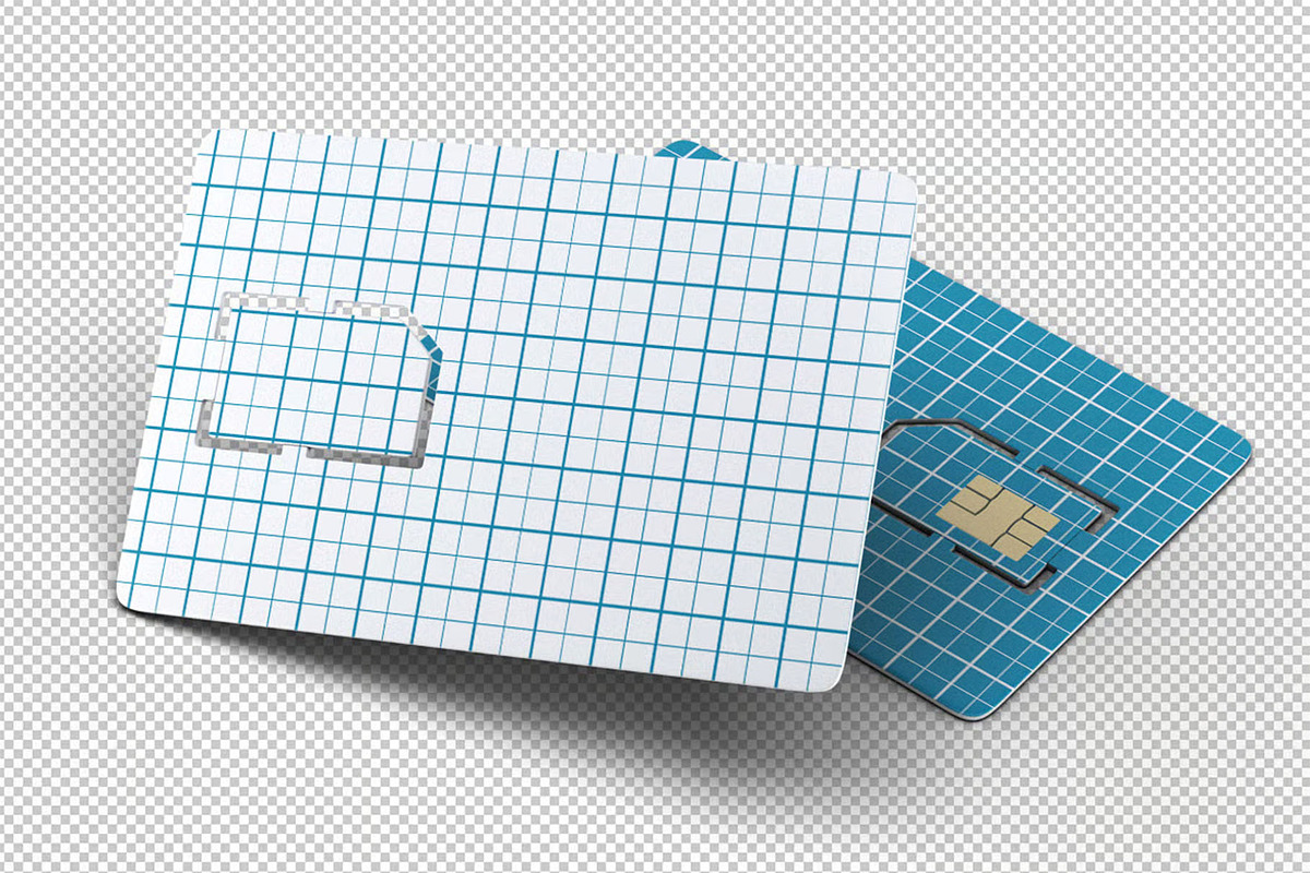 Sim Card Mock-Up, a Product Mockup by Se٧enStudio (Photo 7 of 7)