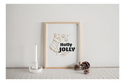 Christmas Frame Mockup Bundle, a Household Mockup by Saguaro Digital (Thumbnail 8 of 8)