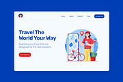 150 Travel Illustrations, a Transportation Illustration by Brickclay (Thumbnail 9 of 16)