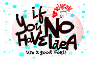 Brincani & Lockura, a Font by vtks design (Thumbnail 1 of 3)