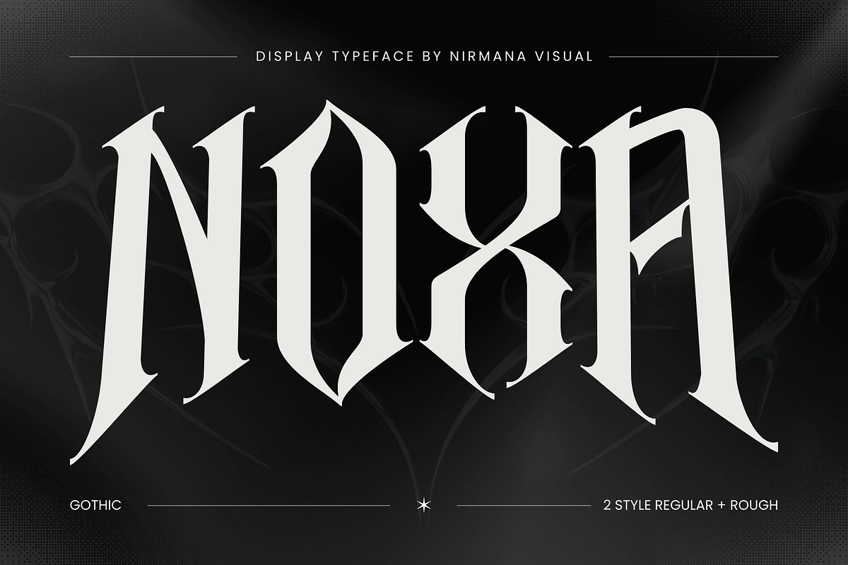Noxa Gothic - Branding Logo Font, a Blackletter Font by Nirmana Visual (Photo 1 of 10)