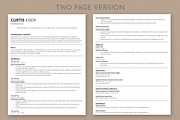 ATS Resume / CV, a Resume Template by Anjum Ilyas (Thumbnail 3 of 8)
