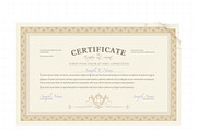 Vintage style Certificate, a Decorative Illustration by Noka Studio (Thumbnail 2 of 2)