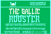 Chicken Attack font, a Font by weknow (Thumbnail 2 of 8)