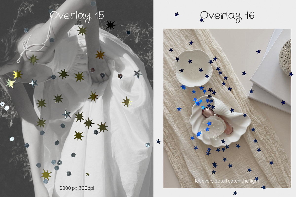 Sparkle Overlays, a Texture Graphic by TiriCo (Photo 11 of 14)