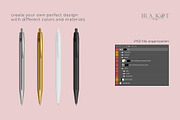Pen PSD MOCKUP SET, a Pens & Pencil Mockup by Ira Kot Design (Thumbnail 5 of 7)