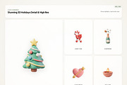 3D Holiday Icons, an Emoji Icon by River Visual (Thumbnail 3 of 5)