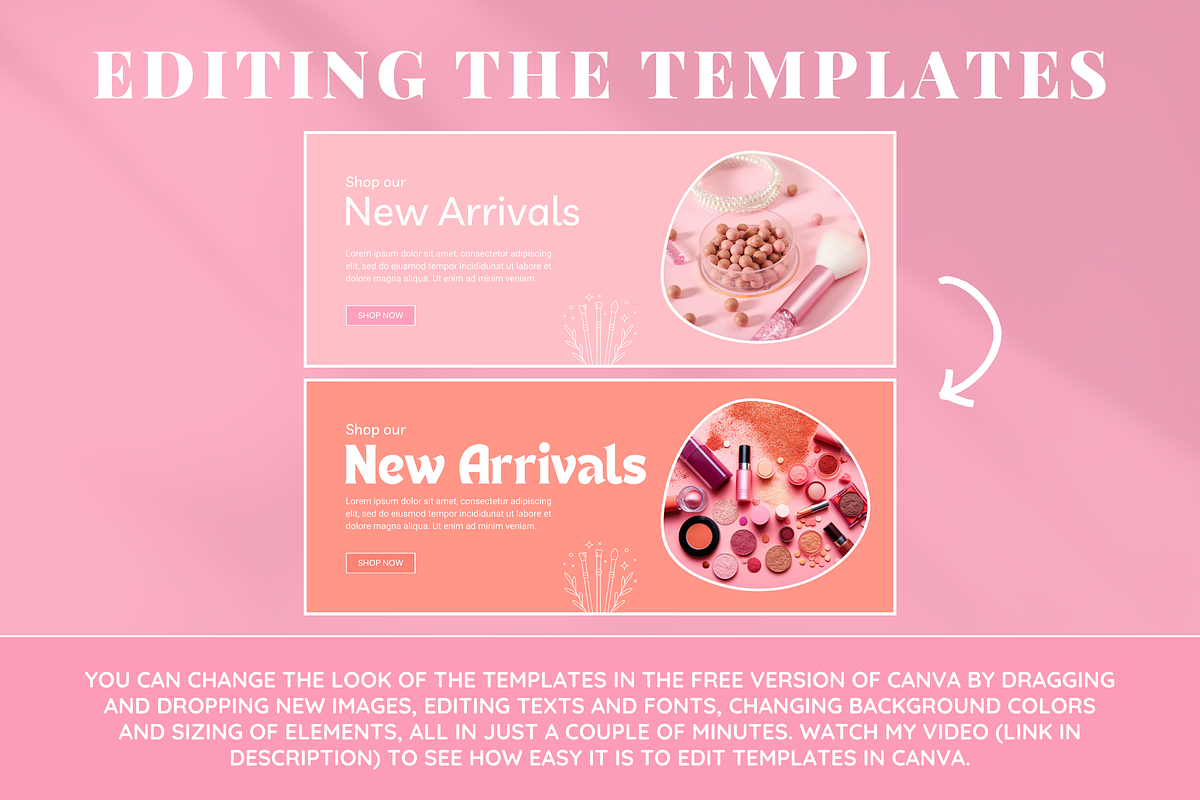 Pink Beauty Shopify Theme, a Shopify Template by SunshineStudioBoutique (Photo 6 of 10)