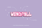 PGR Windfall - Handwritten Font, a Handwritten Font by Pikgura (Thumbnail 4 of 6)