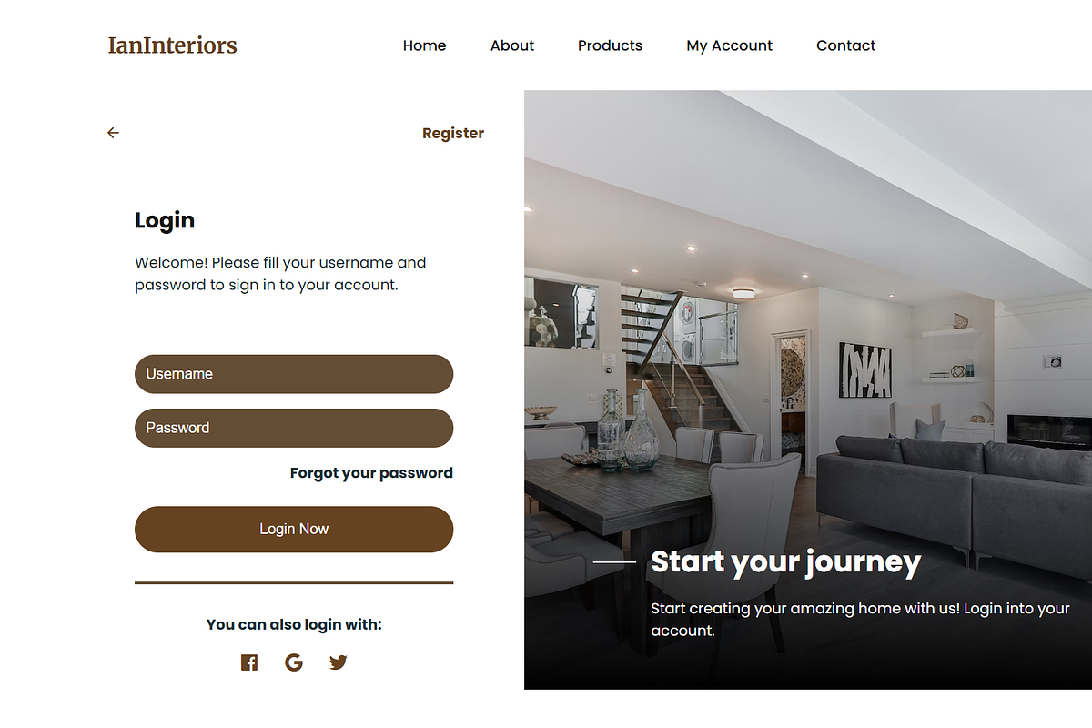 IanInterior-Interior Design Template, a React Template by NomaTemplates (Photo 10 of 12)