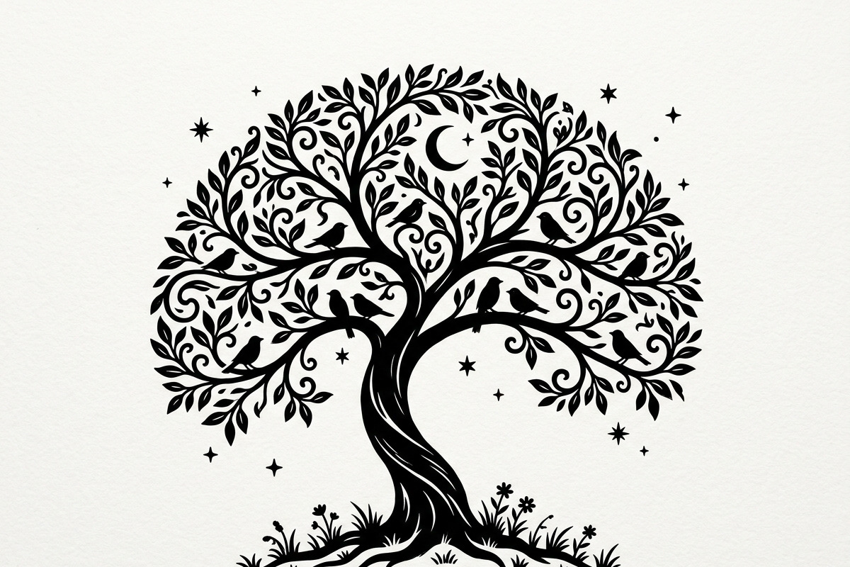 Elegant dream tree silhouette design, a Healthcare Illustration by Amazin_art (Photo 25 of 49)