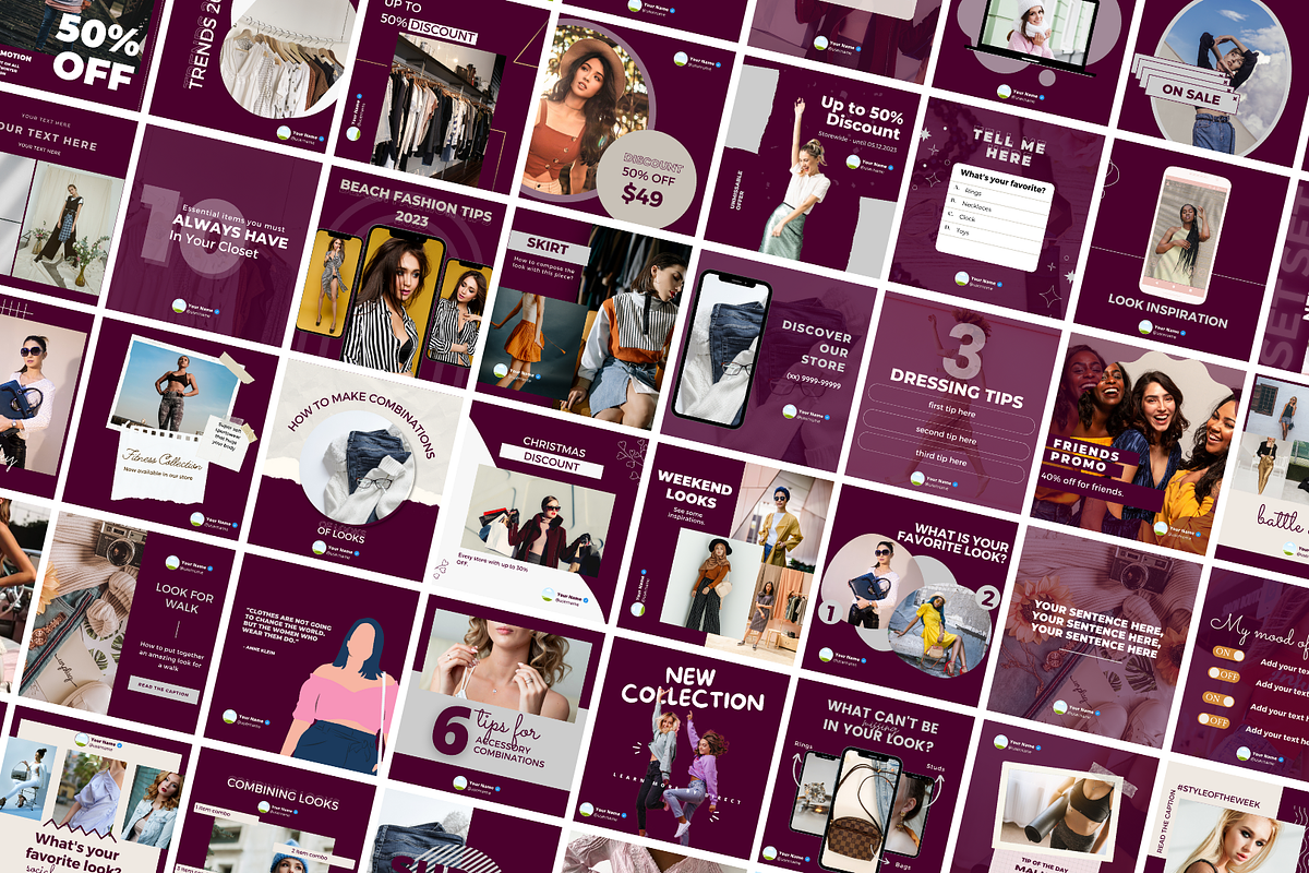 Clothing Store Canva Templates, a Social Media Template by Canvagator (Photo 2 of 3)