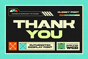 Cliqey, a Sans Serif Font by graphicook (Thumbnail 10 of 10)