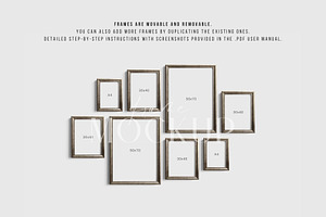 Gallery Wall Mockup Set Of 8 09