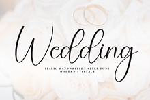 Wedding | Script Font