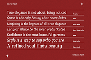Rolynx- 8 font family, a Serif Font by Madjack.font (Thumbnail 6 of 11)