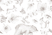 Wallpaper for kids, a Wallpaper Graphic by maniamantellina (Thumbnail 1 of 2)