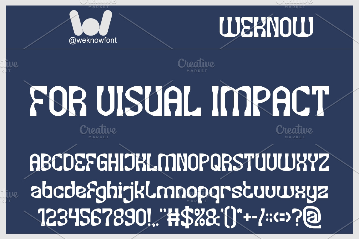 Alternative Future font, a Sans Serif Font by weknow (Photo 4 of 8)