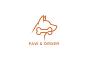 Paw Order Dog, a Branding & Logo Template by Logocreative (Thumbnail 2 of 2)