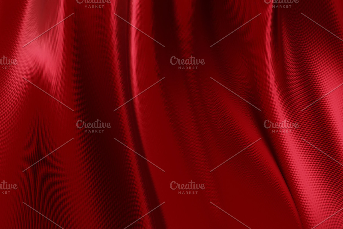 Red fabric background, an Illustration by ArtBackground