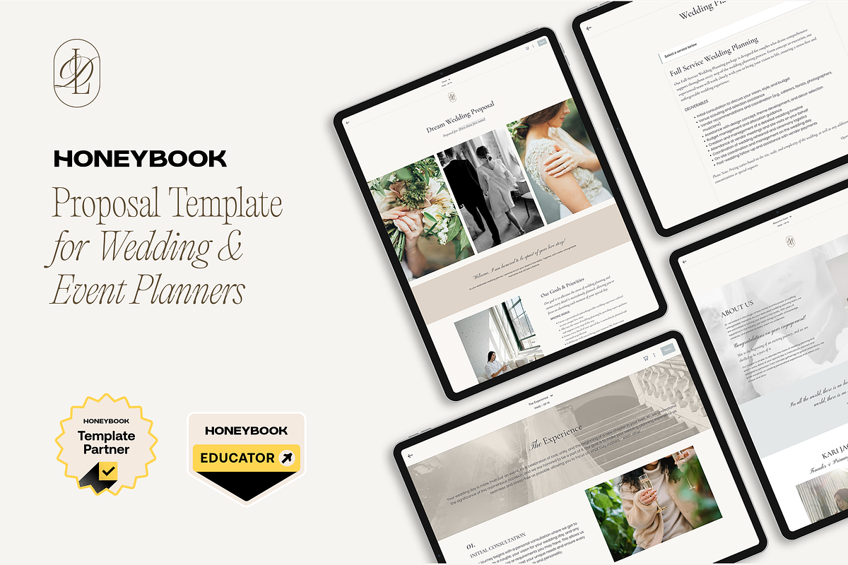 Proposal Template for Event Planners, a Presentation Template by Lovendear Design (Photo 1 of 8)