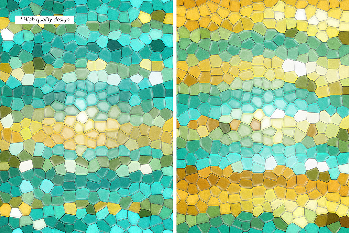 Minimalist Stained Glass Background, a Background Graphic by Partikusi Design (Photo 2 of 3)