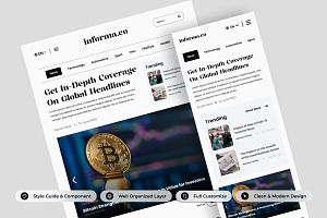 Informa.co - News Landing Page