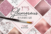 Glamourous Textures Kit, a Texture Graphic by Photohacklovers (Thumbnail 1 of 12)