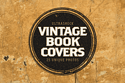 Vintage Book Covers Photo Pack, a Texture Graphic by Ultrashock (Thumbnail 1 of 5)