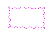 Crayon Chalk Doodle Scalloped Frames, an Object Graphic by Elena Pimukova (Thumbnail 5 of 11)