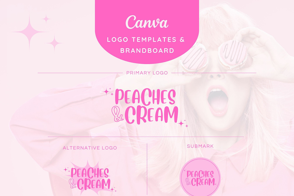 Canva Brand Kit | Logo & Brand board, a Branding & Logo Template by So Darling Studio (Photo 2 of 6)