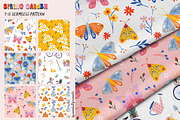 Spring Garden Pattern & Illustration, an Illustration by Essentially Nomadic (Thumbnail 5 of 12)