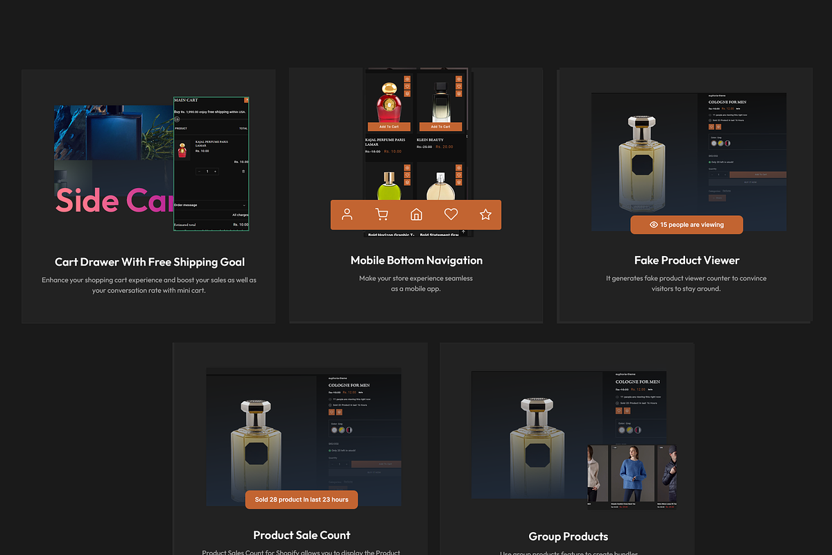 Perfume & Fragrance Shopify Theme, a Shopify Template by LogicGo Shopify Experts (Photo 6 of 7)