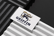 Majestic Griffin Holding a Flag Logo, a Branding & Logo Template by Suhandi (Thumbnail 4 of 4)