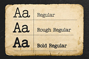 Feedbacker Typewriter, a Serif Font by Viswell (Thumbnail 8 of 10)