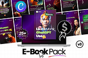 E-Book v3 Canva Templates For IG, a Social Media Template by Virall (Thumbnail 1 of 10)