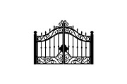 Ornate Wrought Iron Gate Vector Bund, an Illustration by Designs_River (Thumbnail 47 of 47)